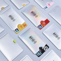 Anti Rfid Card Holder NFC Blocking Reader Lock Id Bank Card Case Protection Metal Credit Card Case Aluminium Card Holders