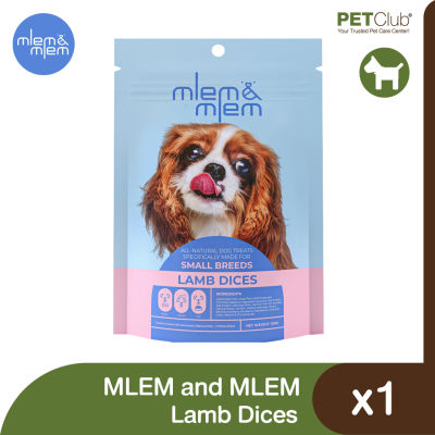 [PETClub] MLEM&amp;MLEM Lamb Dices - แลมบ์ไดซ์ สำหรับสุนัขพันธุ์เล็ก 100g.