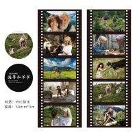 【】 RSLN Studio เทปกาวติดโทรศัพท์ตกแต่งอัลบั้มน่ารักแบบทำมือฟิล์มเรโทรไดอารี่เครื่องเขียนนักเรียนภาพถ่ายจากภาพยนตร์