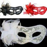 BABYBANG เซ็กซี่ เทศกาล Venetian Masquerade Ball มาส์กตา ดอกไม้ลูกไม้ขนนก