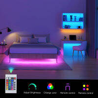 ไฟ LED Strip 5M เทปบลูทูธไดโอด Tira Fita Luses LED Ribbon Neon Night Light สำหรับตกแต่งห้องทีวี