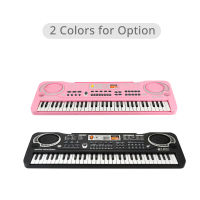 61 Keys Electronic Organ USB Digital Keyboard Piano Kids Toy with Microphone electric piano for children kids UT