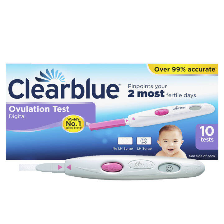 CLEARBLUE, Digital Ovulation Test 10's