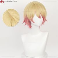 High Quality Tenma Tsukasa Cosplay Wig Short 30Cm Gradient Heat Resistant Synthetic Hair Halloween Role Play Wigs + Wig Cap