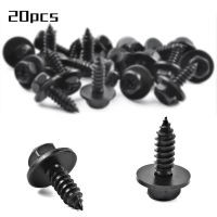 20PCS 10mm Hex Head Screw Bolt 90159-60498 M6.1 x 19mm Fender Linder Bumper Fastener Screw for Toyota Tundra 2000 2001 2002-2006