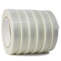 50M Reinforced Tape High Strength  Glass Fiber Strong Parcel Tape Plastic Waterproof And Wear-Resistant Adhesive Tape Adhesives Tape