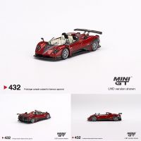 โมเดลรถยนต์อัลลอย 1:64 Zonda HP Barchetta Rosso Dubai Diorama ขนาดมินิ ของเล่นสะสม สําหรับเด็ก 432