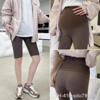 ☏ verão fino respirável náilon maternidade legging magro sem costura barriga yoga meia calças roupas para grávidas gravidez