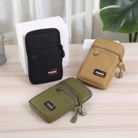 Cocok untuk Apple/Huawei/Xiaomi/Samsung Tas Ponsel Tahan Air Kain Oxford 6.5 Inci Tas Pinggang Olahraga Lari Luar Ruangan