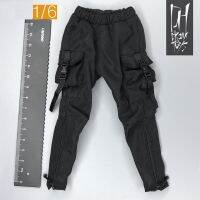 For Sale 1/6th Fashion Black Big Pocket Pants Trousers Hip Hop Model For 12inch Soldier Accessories