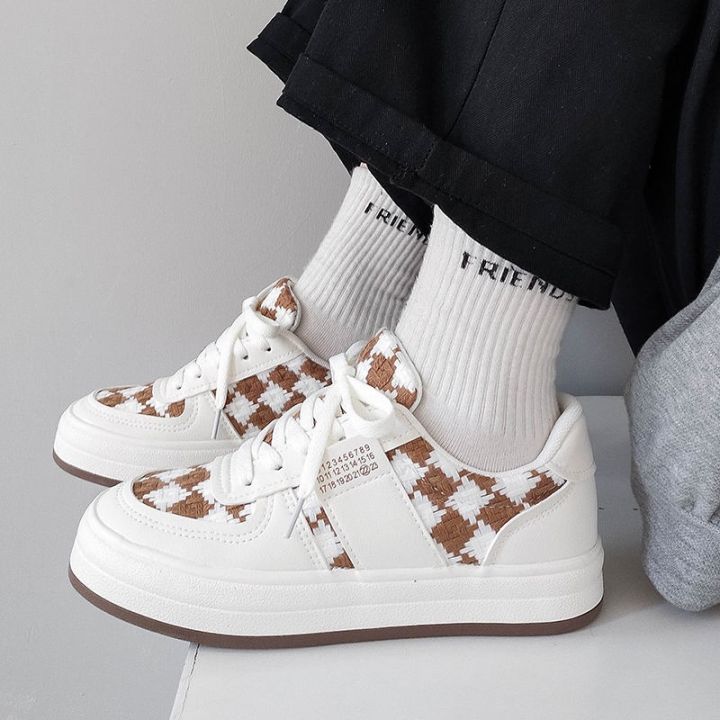 shoes-womens-2023-autumn-new-small-white-shoes-small-fragrant-style-houndstooth-canvas-shoes-students-all-match-low-top-casual-shoes