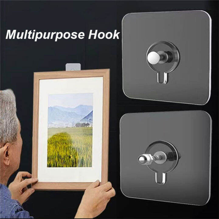 Bsex Wall Picture Hook Nail PunchFree Screw Stickers Photo Frame