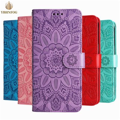 「Enjoy electronic」 Luxury Embossed PU Leather Wallet Case For Samsung Galaxy A13 A23 A33 A53 A73 A12 A22 A32 A52 M33 M52 M53 Flip Phone Cover Coque