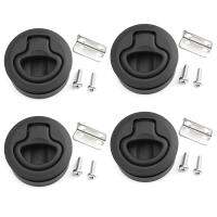 4X Slam Latch Hatch Round Pull Latch 1/2 inch Door Replace M1-63 RV Marine