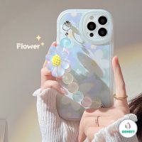 เคสโทรศัพท์มือถือ แบบนิ่ม ลายดอกไม้ มีสายคล้อง ป้องกันกล้อง สําหรับ IPhone 11 14 Pro Max 14 13 12 11 Pro Max 14 Plus X XS XR 8 7 Plus SE