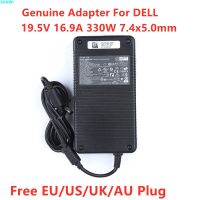 (ใหม่-ต้นฉบับ) Ex○ DA330PM111ของแท้19.5V 16.9A 330W 7.4X5.0Mm อะแดปเตอร์ AC ADP-330AB D สำหรับ Dell ALIENWARE R1 R3 17 M18X M17X Charger Laptop M11X