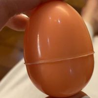 ไข่จับฉลาก สีไข่ไก่ ขนาด 6*4.5 CM.