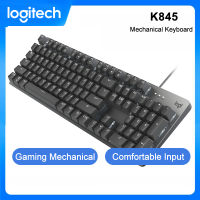 Logitech K845 Mechanical Gaming Keyboards 104 Keys USB Wired Backlight Wired Keyboard For PC Computer Gaming Keyboard