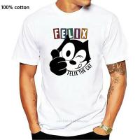 Men Classic Well Done Felix Cat Grey Mens T Shirts