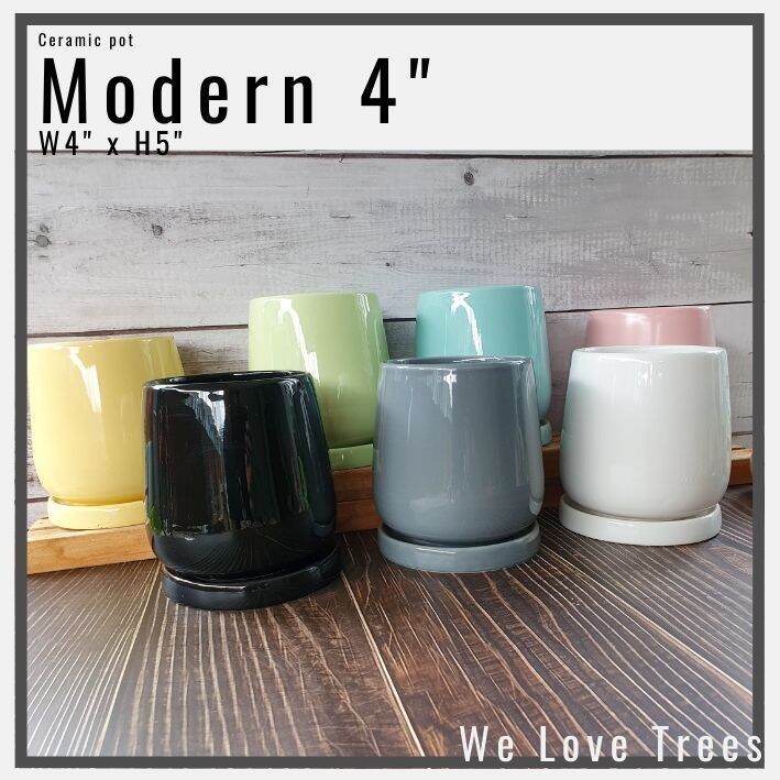 กระถางเซรามิค-ทรง-modern-4-นิ้ว