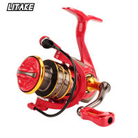 Spinning Fishing Reel Non-Slip 6.4:1 Gear Ratio 8Kg Max Drag Lure Fishing Tackle With Reversible Handle