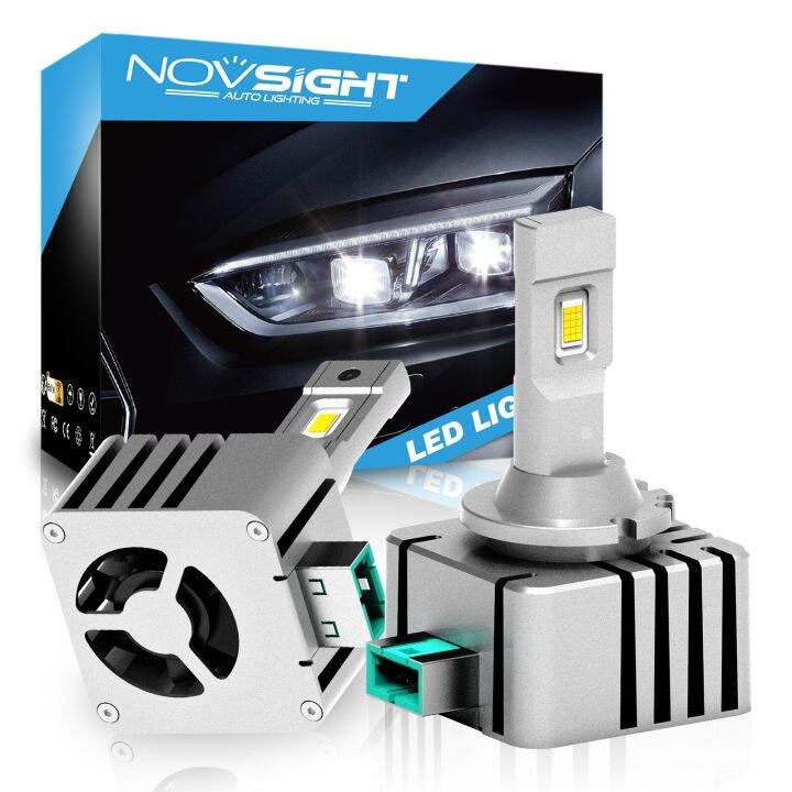 NOVSIGHT D3S LED Headlights D1S D2S D4S 70W 20000LM Super Bright Car