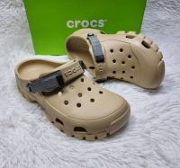 crocs แบบสวมลำลองแฟชั่นสไตล์ LiteRide Clog สุดฮิตน้ำหนักเบาใส่สบาย