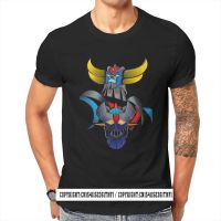 Ufo Robot Goldrake Grendizer Anime Mazinger Z Tshirt Harajuku Alternative Men Tees Tops Loose 100% Cotton O Neck T Shirt XS-6XL