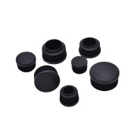 ?【Lowest price】MH 10pcs Black Plastic lags end ฝาครอบใส่ปลั๊ก Bung สำหรับท่อกลม