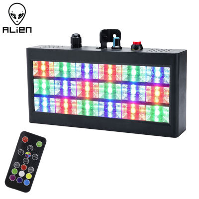 ALIEN 18 LED Strobe RGB Flash Stage Lighting Effect Sound Activated For Club Disco Party DJ Holiday With Variable Speed Control