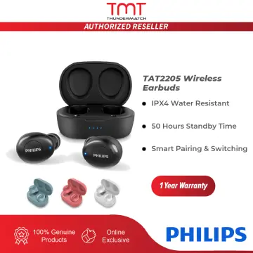 Philips tat2205 wireless bluetooth earphones hot sale