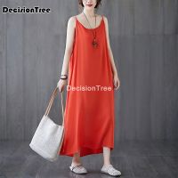 2022 womens long chemise nightgown nightdress sleepwear spaghetti straps underdress solid petticoat bodycon camisole vest dress