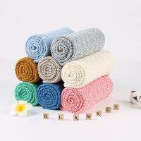 Baby Blanket Knitted Cotton Summer Stuff For Newborns Swaddle Stroller Blanket Clothes Cobertor Infantil Wrap Monthly Kids Quilt