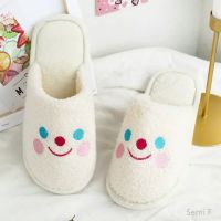 ?️ รองเท้าแตะหญิง ?พื้นกันลื่น รองเท้าใส่ในบ้าน ผ้ากำมะหยี่ กันหนาว ใส่สบาย Slipper ลาย รองเท้าเดินในบ้าน การ์ตูนน่ารักๆ