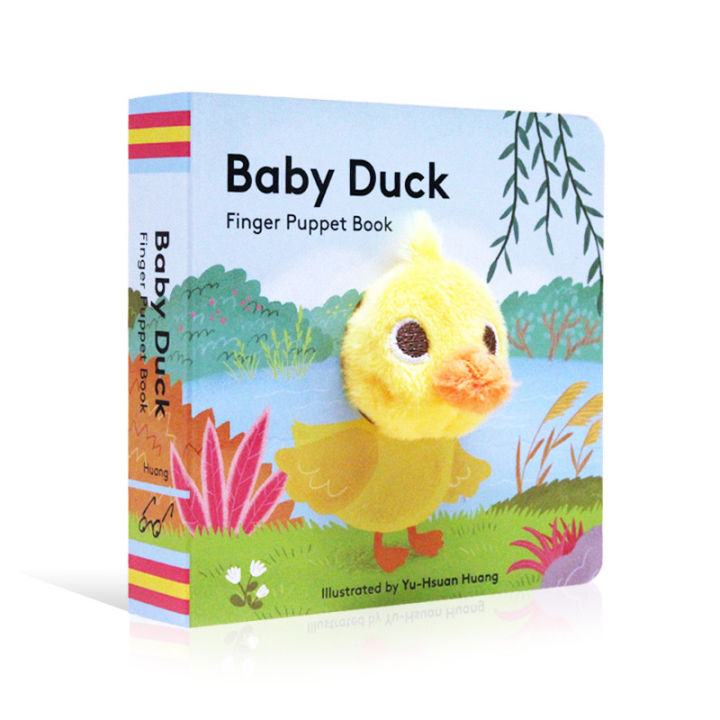 rabbit-duck-fish-finger-puppet-book-3-volumes-baby-bunny-duck-fish-finger-puppet-book-english-original-picture-book-small-palm-book-baby-toy-book-0-3-years-old