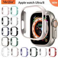 ฝาครอบนาฬิกาสำหรับ Apple Watch Ultra 49Mm Hard PC เคสป้องกันกรอบกลวงกันชนสำหรับนาฬิกา8 Pro/ultra