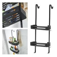 Hanging Shower Caddy Over Door Bathroom Tub Shelf Over Shower Door Caddy