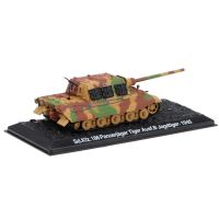 【Big-promotion】 Fashions King 1:72 WWII Battlefield Panzerjager เสือโคร่ง1945 Diecast ของเล่นโมเดลสะสม