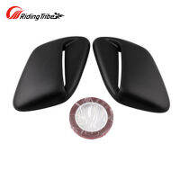 2pcs Car Hood Scoop Air Flow Vent Cover Modification Supplies Compatible For 99-01 Gc8 Gf8 Sti Wrx 2.5rs