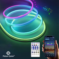 Smart WiFi RGBIC LED Neon Strip Lights Alexa Voice APP Control Computer Decoration Atmosphere Music Rhythm Dream Color Lamp