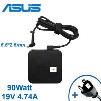 Asus Adapter 19V/4.74A 90W หัวขนาด 5.5*2.5mm สายชาร์จ อแดปเตอร์ สายชาร์จโน๊ตบุ๊ค Asus A53E A55A K52F K53E K53SV K53U K55 K55A K55N K55VD N56 N56DP N56V N56VJ N56VM N56VZ N76VJ N76VZ U46E U47A U47VC U52F U56E U57A