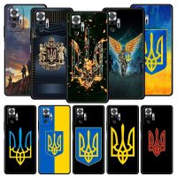 【HOT】✱✤❣ Ukraine Flag Note 10 9 5G K50 9s 7 8 8T 8A 9A 9C 9T K40 Silicone Cover Coque