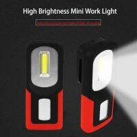 High Bright COB Portable Mini Work Light 360° Rotatable Hook Repair Lamp Waterproof USB Charging Camping Light With Magnetic