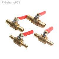 6mm 8mm 10mm12mm Ball Faucet Shutoff Ball Valve Hose Barb Inline Water Oil Air Gas Fuel Line Pipe Fittings