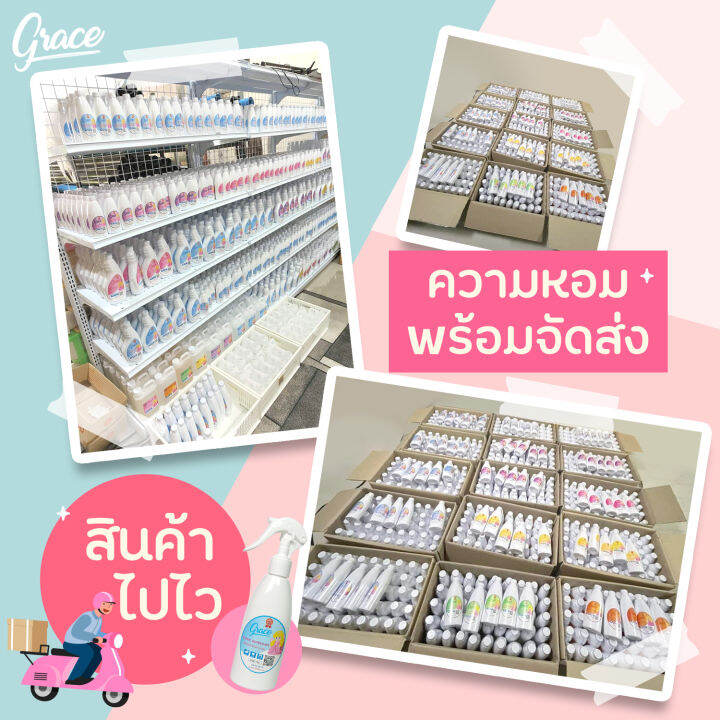 สเปรย์ปรับผ้าหอมgrace-น้ำหอมฉีดผ้า-แบบขวดเติมปริมาณ250ml-gracefabricspray