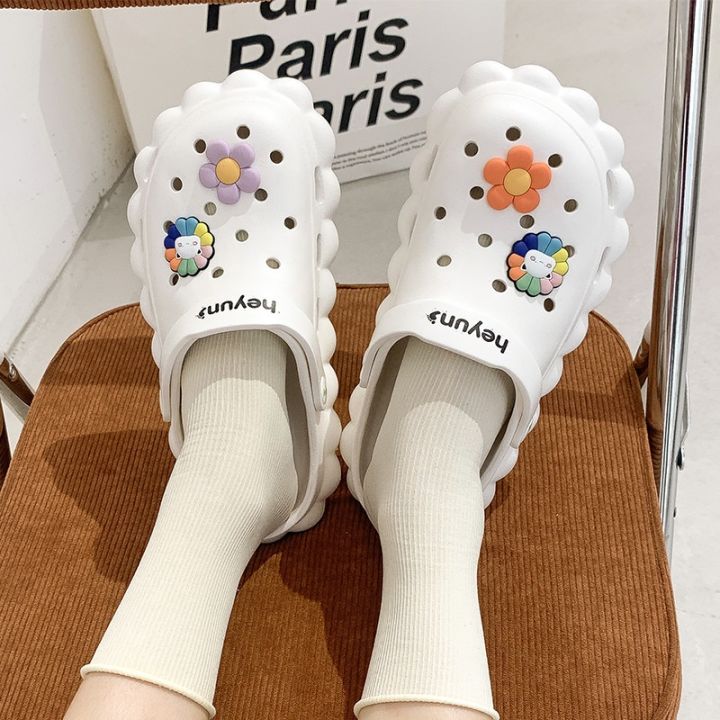 crocs-รองเท้าครอส-รองเท้าครอสแท้-รองเท้าแฟชั่นใหม่-ins-2021-รองเท้าแตะสำหรับผู้หญิง