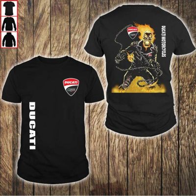 New Mens Ducati Motorcycle Logo Digital Printing Short Sleeve Fashion Harajuku High Quality T-shirt Brand Hip Hop Men
