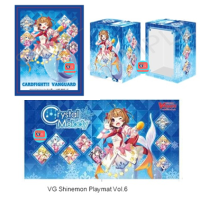 Crystal melody collection กล่องใส่การ์ด สลีฟแวนการ์ด ซองใส่การ์ด เพลแมท Playmat ลายคริสตัล เมโลดี้ VG card shop