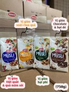 Ngũ cốc Emco MusLi Đức 750g Mix vị giòn ăn liền