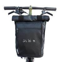 2X Bicycle Front Bag Backpack with Stand Holder for Brompton 3SIXTY Folding Bicycle Backpack Accessories